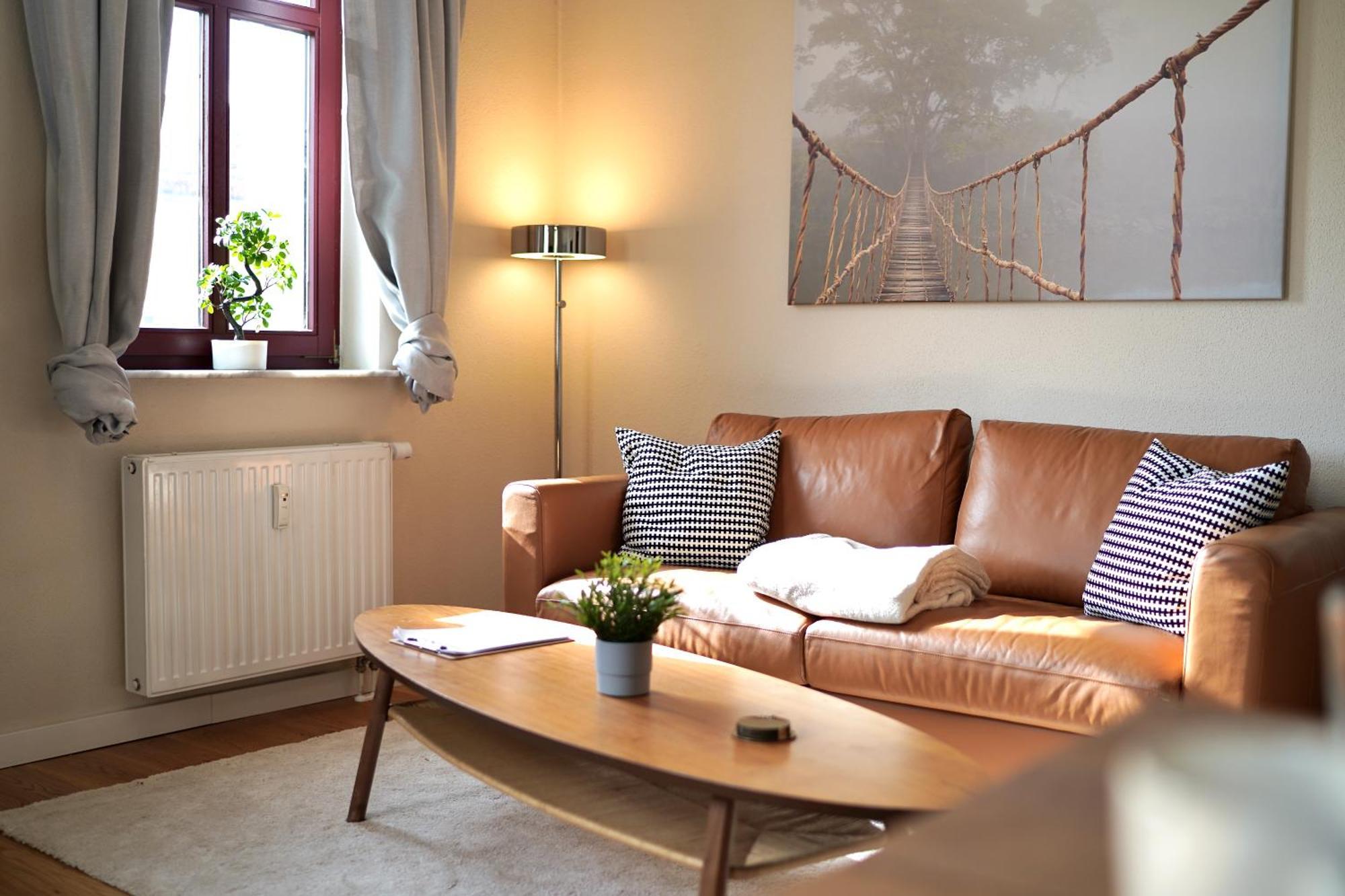 Apartment Edler Wohnraum Noble Stadtoase Mit Boxspringbett, Kaffeevollautomat & Parkplatz *